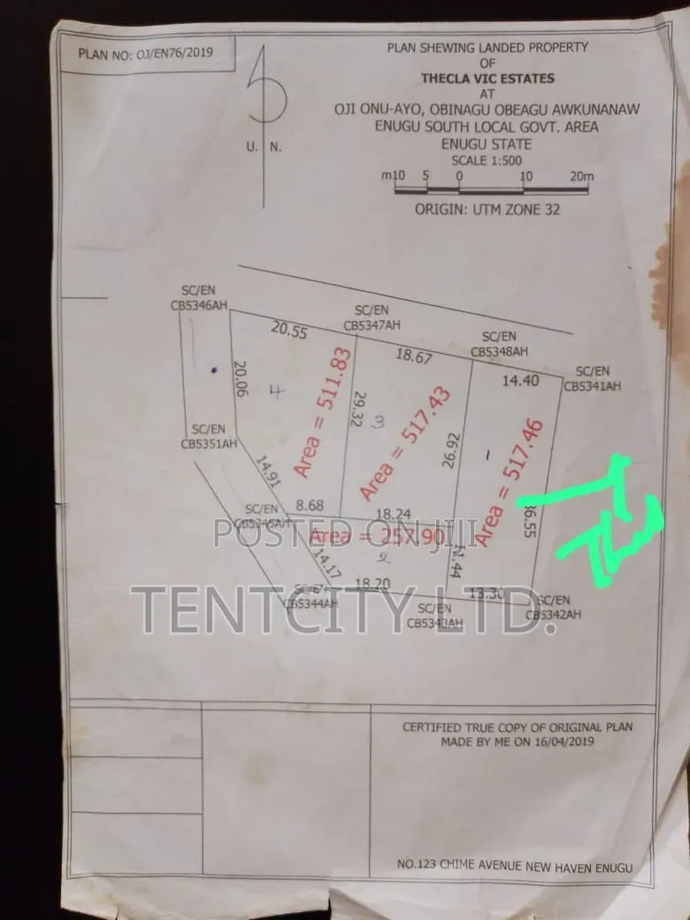 3bdrm Bungalow in Jedidiah Garden, Enugu for sale in Enugu