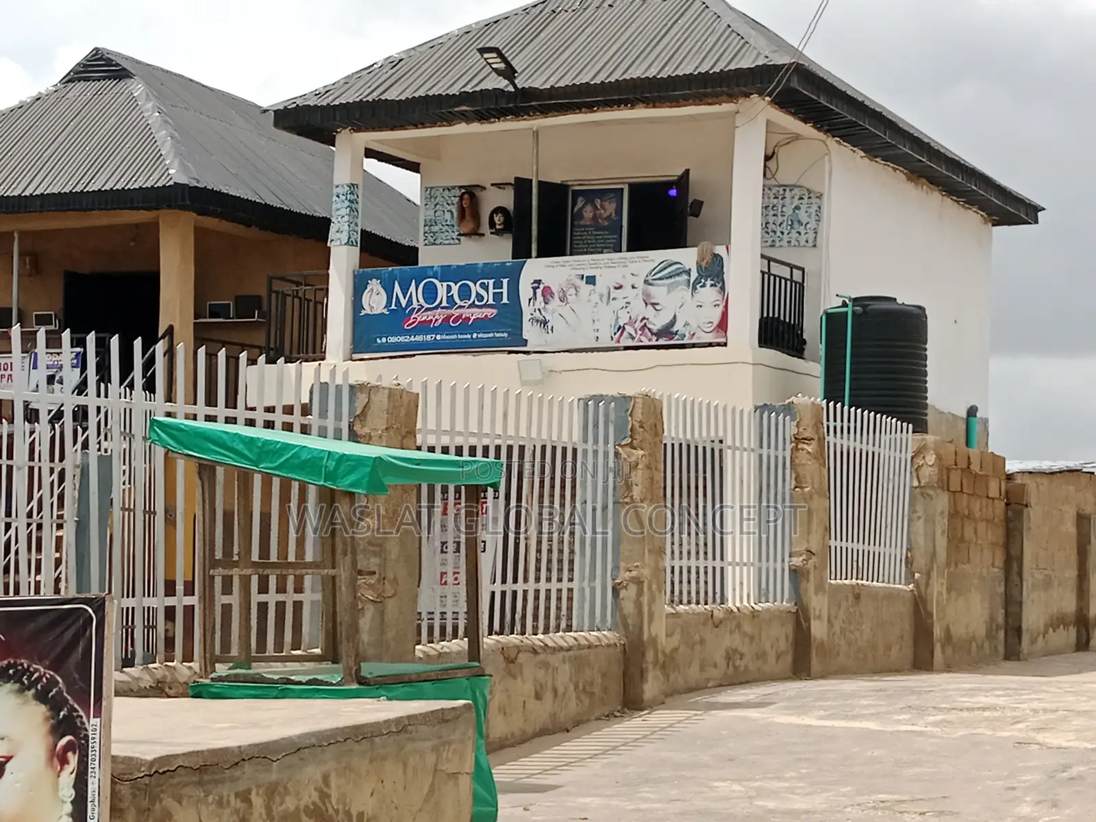 Big Shop Facing Main Road at Ilesa Garage Roundabout, Osogbo in Osogbo