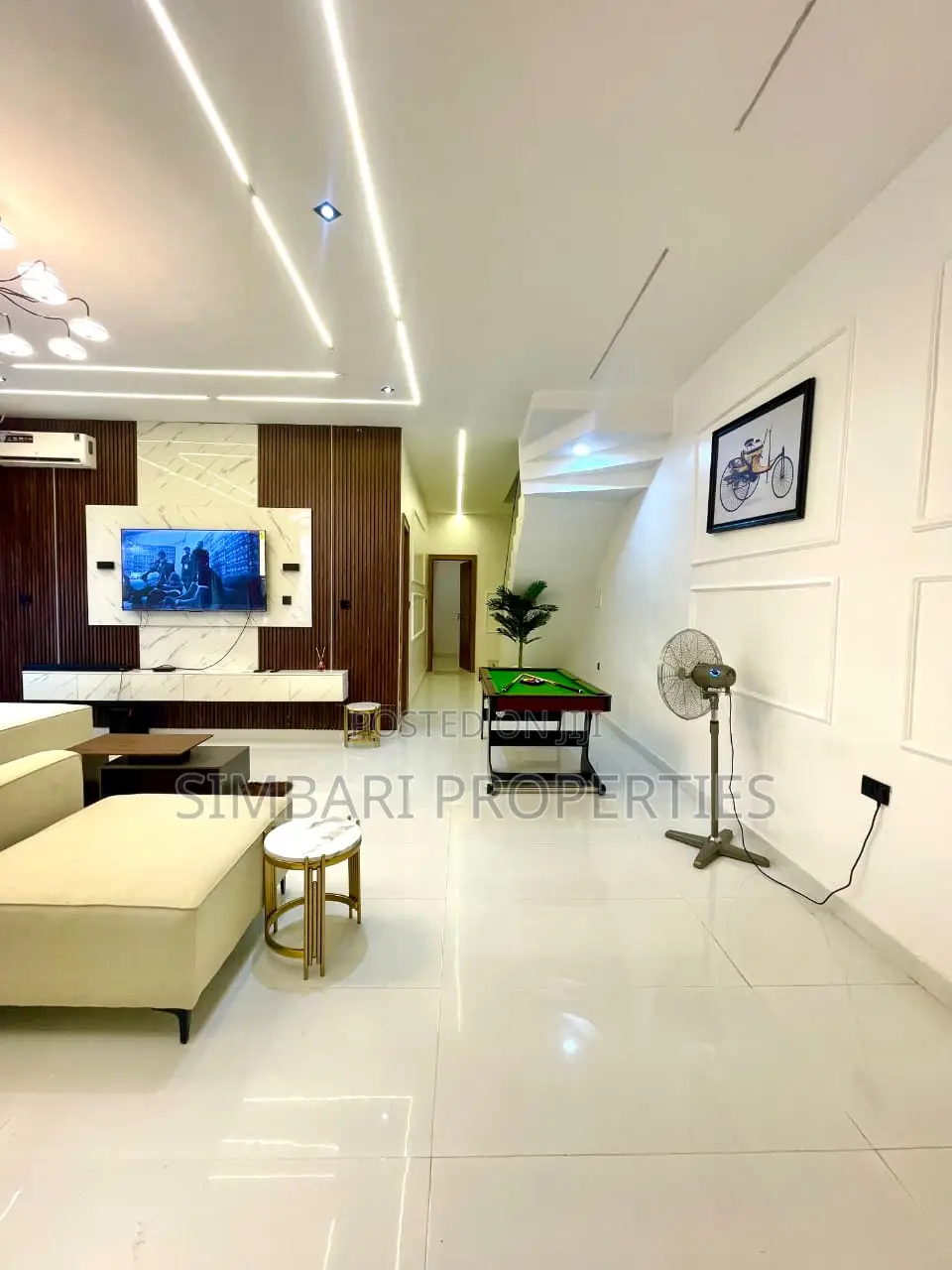 3bedroom Shortlet Apartment for Parties Allowed in Festac With Snooker in Festac