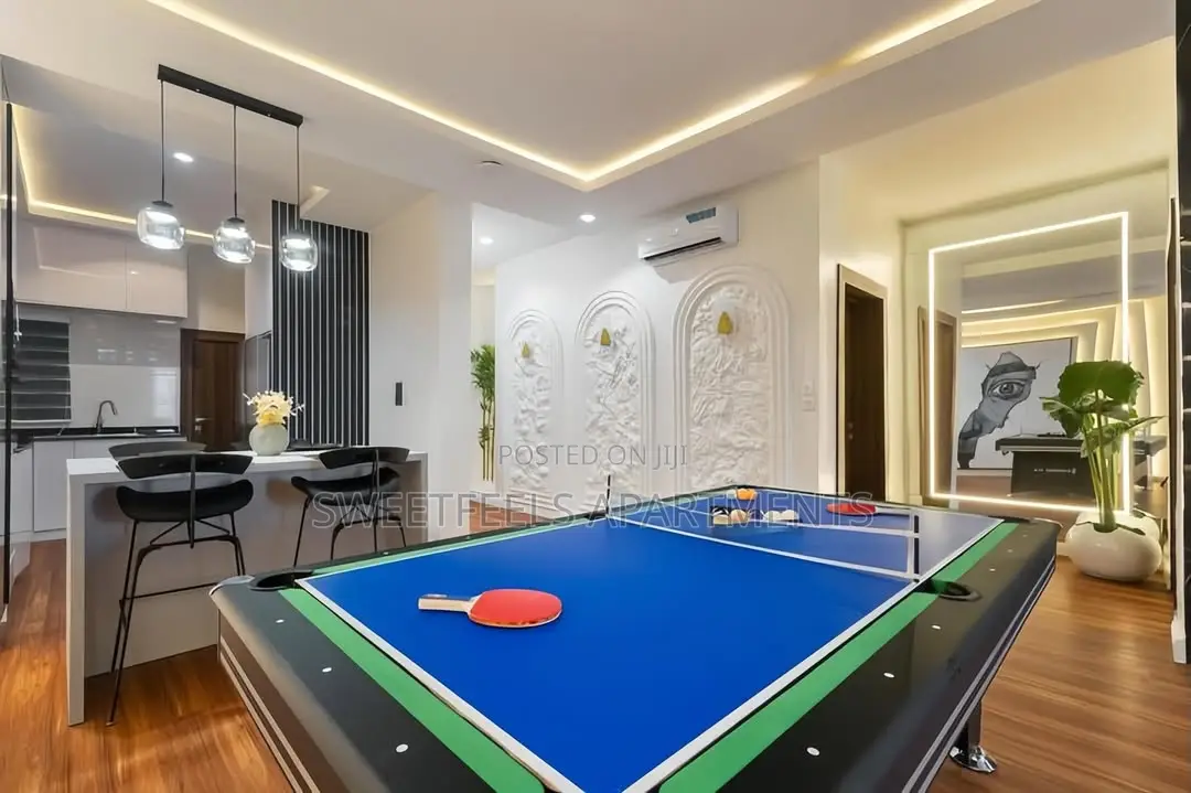 Brand New Very Spacious 2bedroom With Snooker Board and Ps5 in Ikate