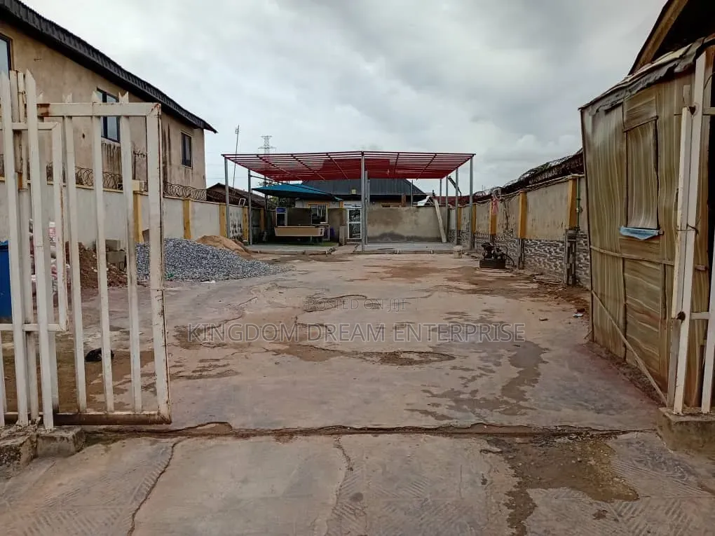 Commercial Space for Lease Directly on Olaniyi Road Abulegba Lagos in Abule Egba