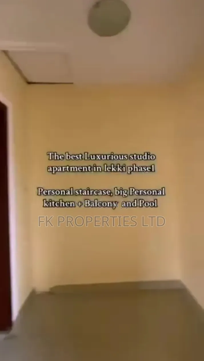 Studio Apartment in Lekki Phase 1 for rent in Lekki Phase 1