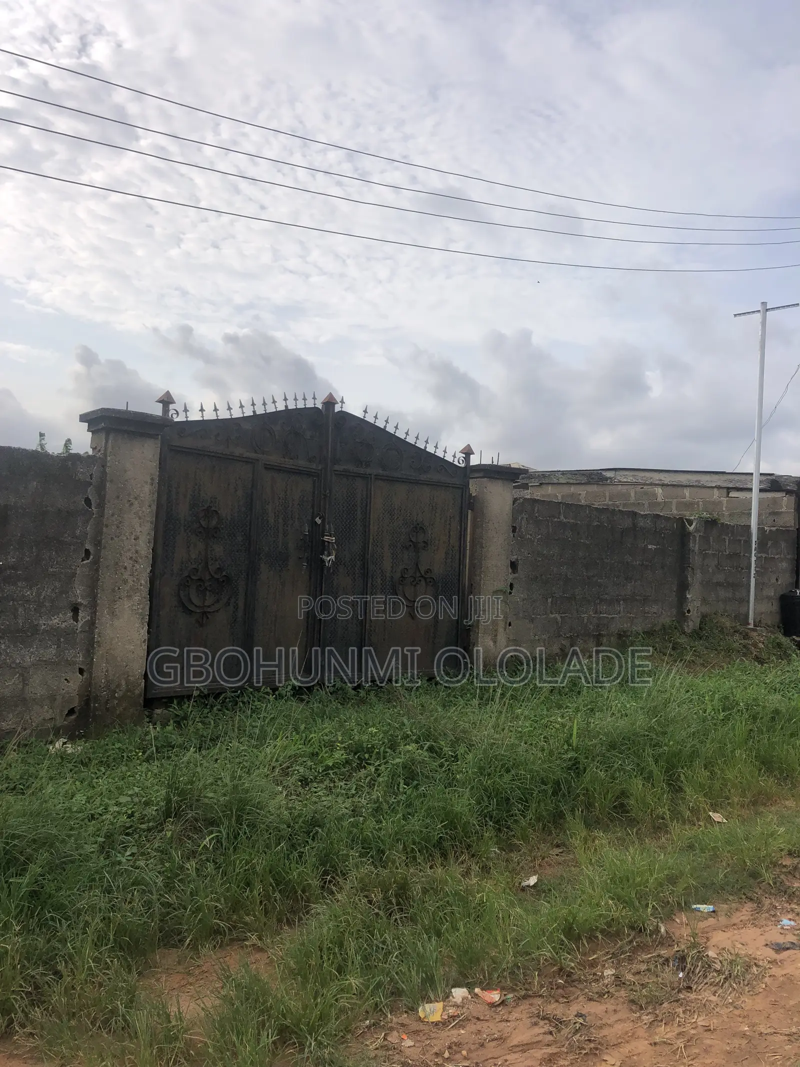 1 Plot of Land at Omitoro Is Up for Sale in Ijede / Ikorodu