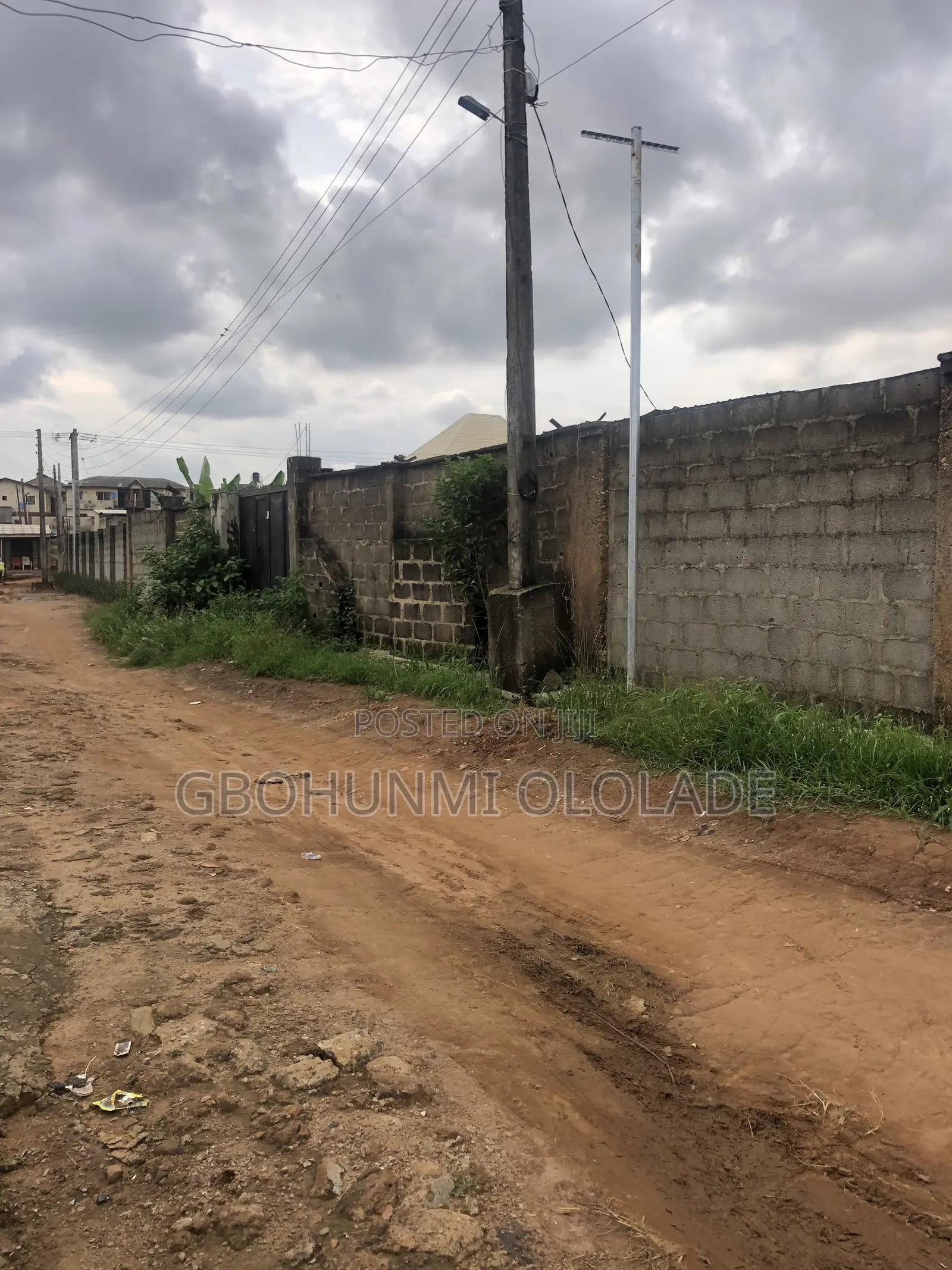 1 Plot for Sale at Omitoro Along Ijede Road in Ijede / Ikorodu