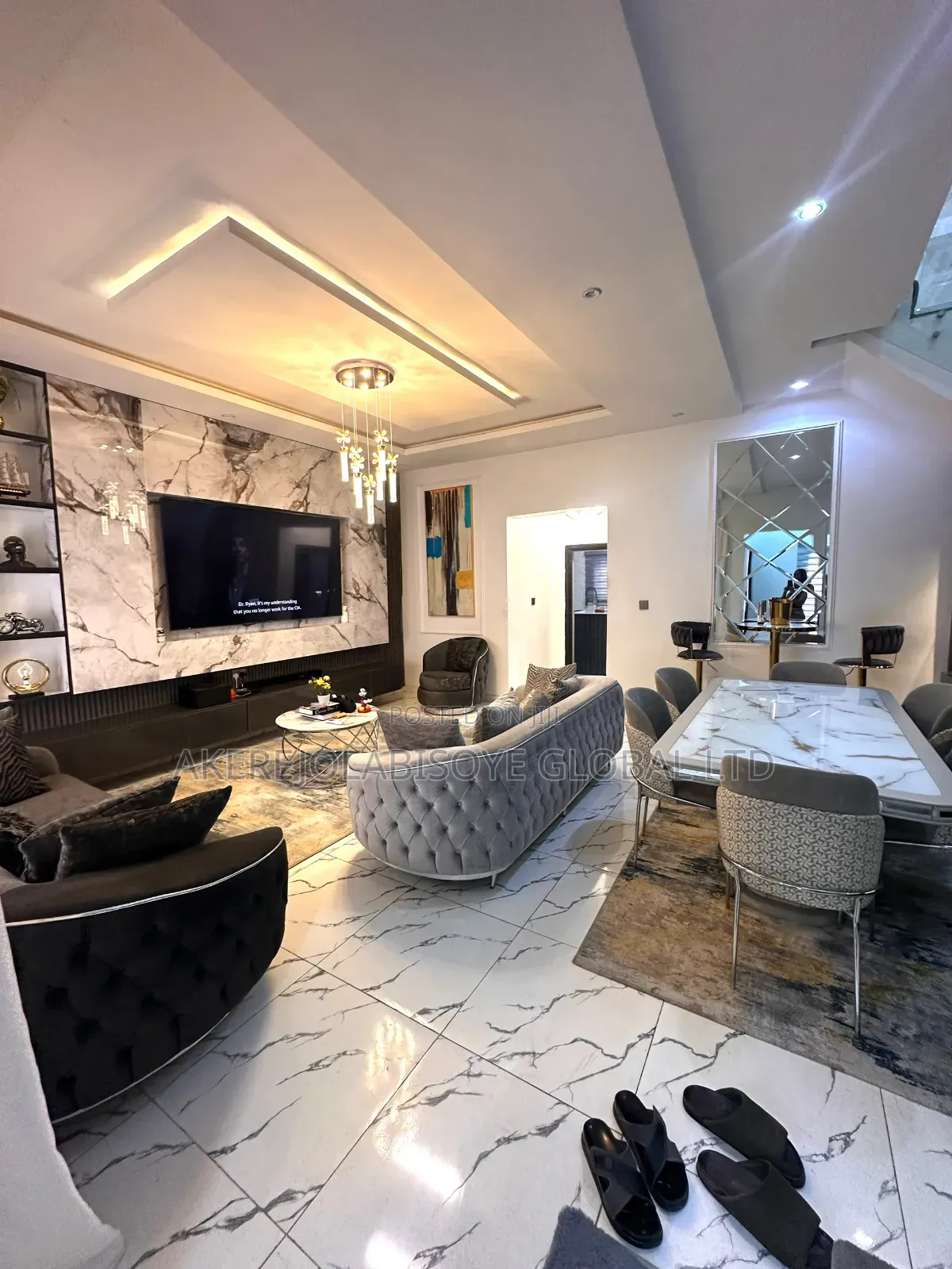 Furnished 3bdrm Duplex in In An Estate, Life Camp for rent in Life Camp