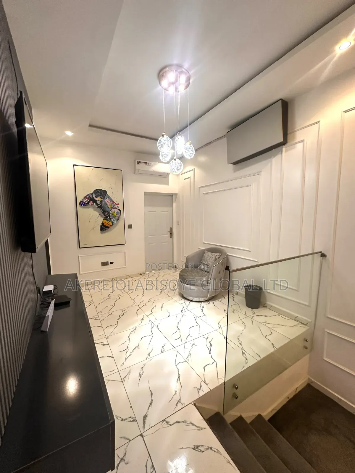 Furnished 3bdrm Duplex in In An Estate, Life Camp for rent in Life Camp