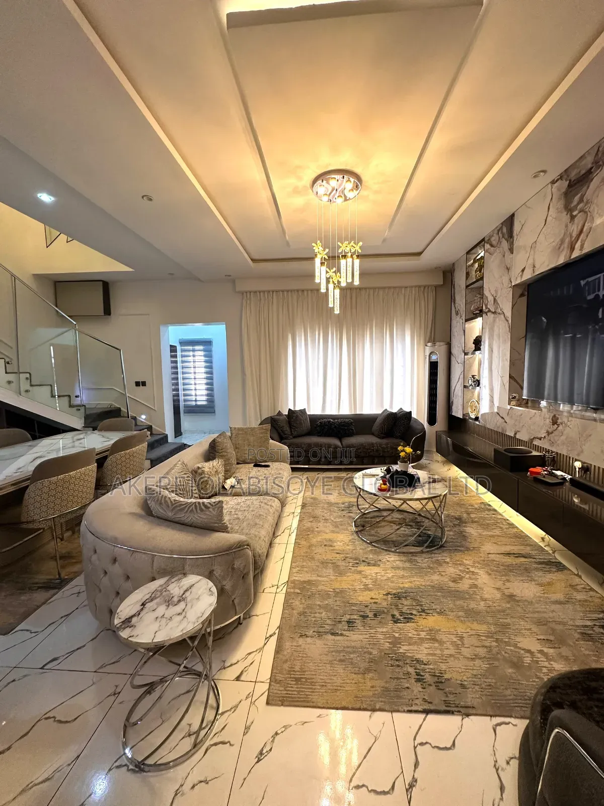 Furnished 3bdrm Duplex in In An Estate, Life Camp for rent in Life Camp