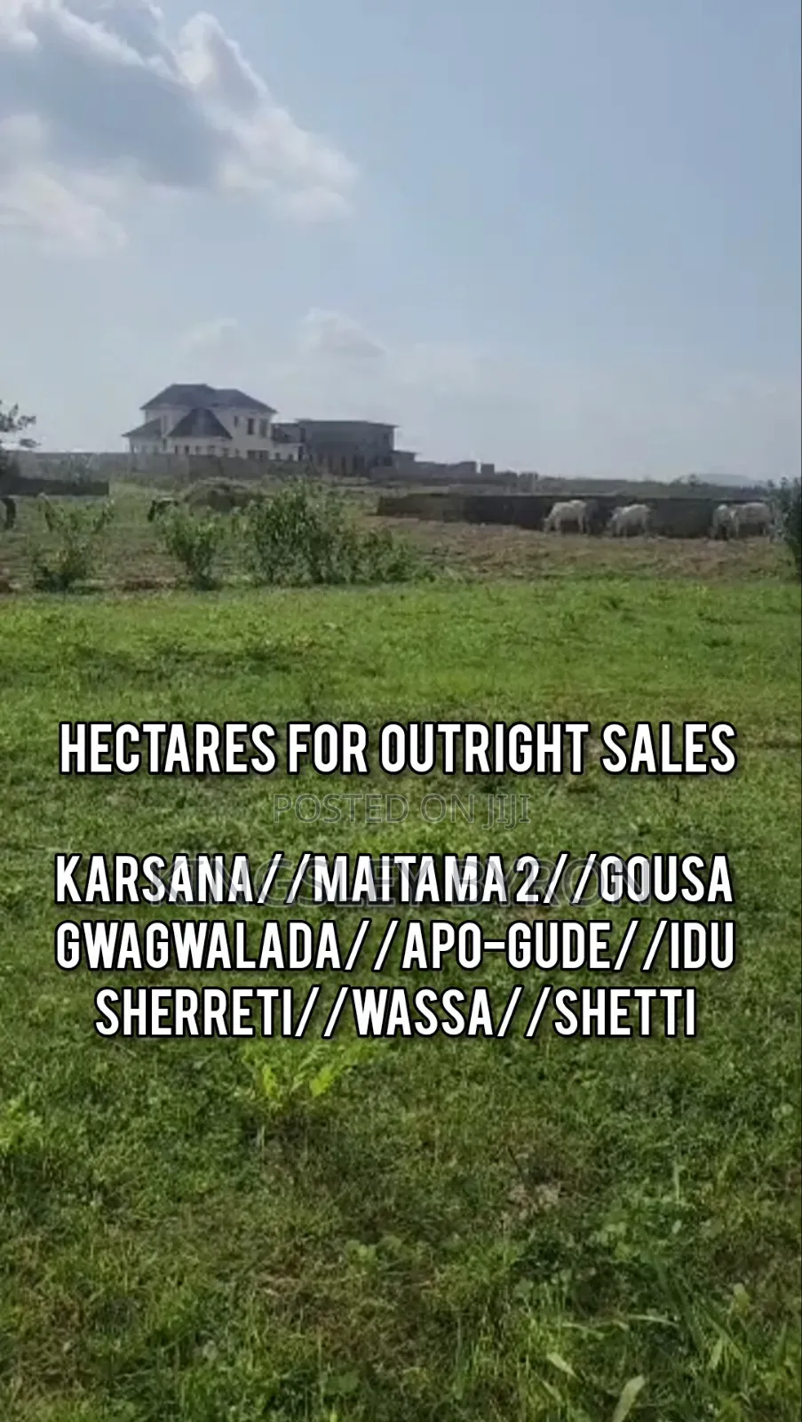 Direct Massive 100 Hectares for Outright Sales in Karsana