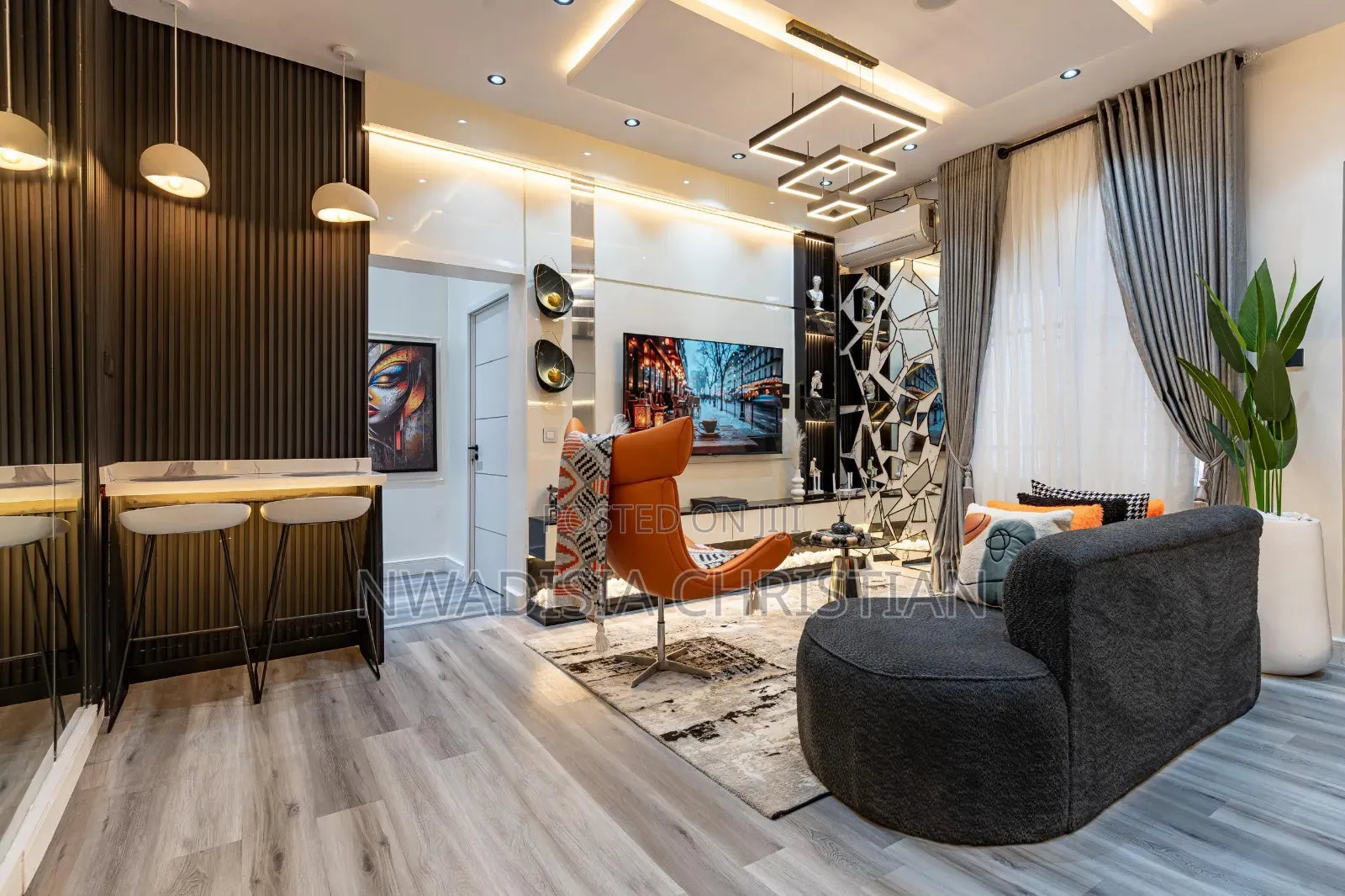 Immaculate Luxury 1-Bedroom Smart Apartment in Lekki Phase 1