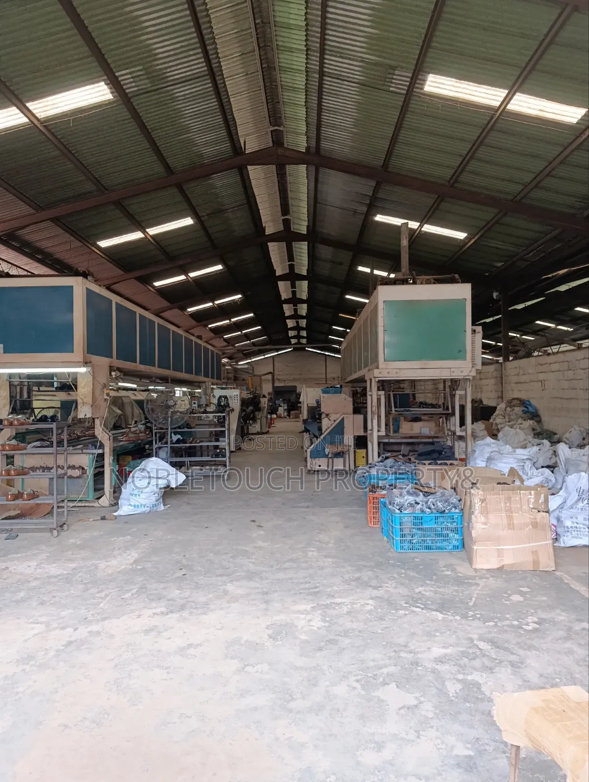 An Industrial Factory/Warehouses Built on 5plots of Land With Cofo in Iseri Olofin