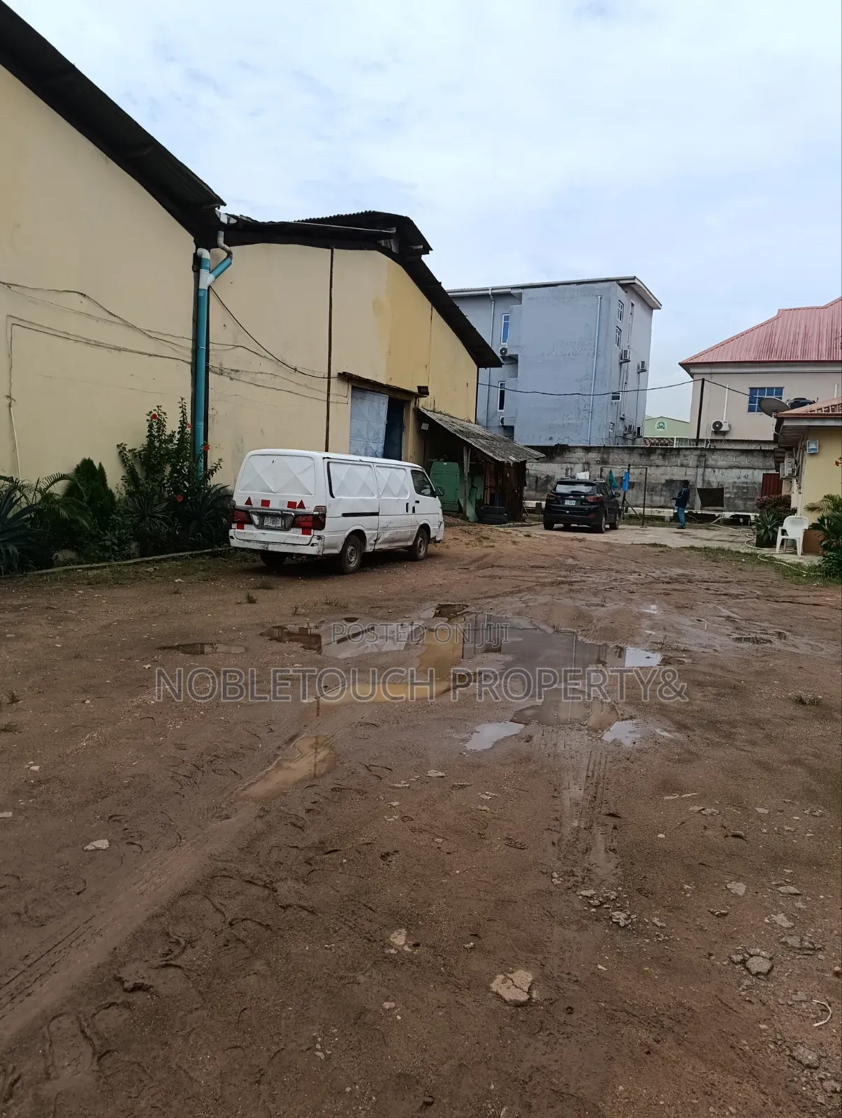 An Industrial Factory/Warehouses Built on 5plots of Land With Cofo in Iseri Olofin