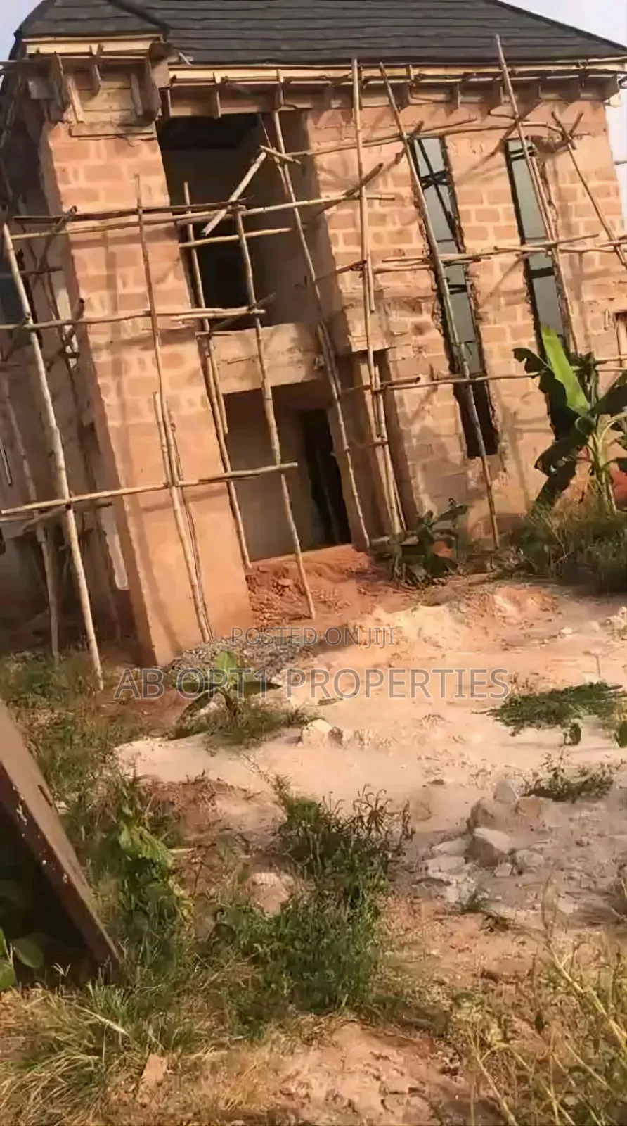Standard Uncompleted 4bedroom Duplex for Sale in Benin City