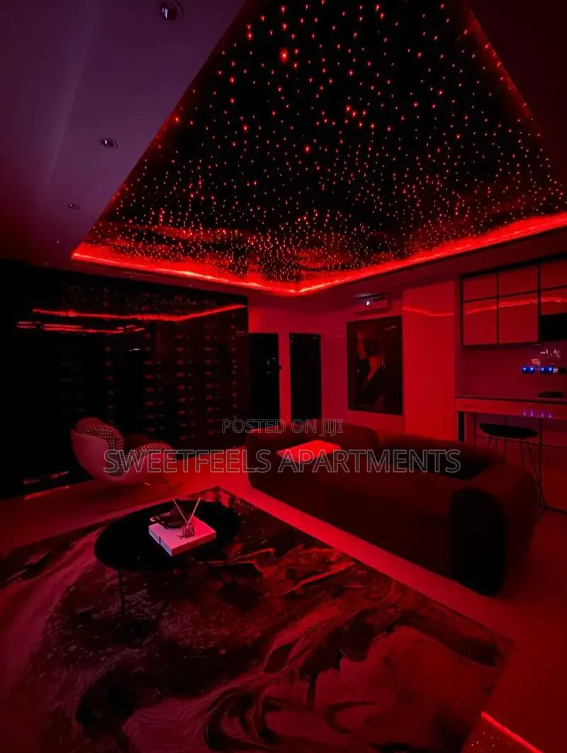 Deluxe 2 Bedroom Apartment With a Private Cinema, and a Bath Lounge in Chevron