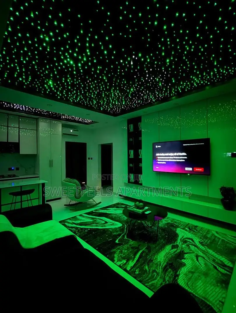 Deluxe 2 Bedroom Apartment With a Private Cinema, and a Bath Lounge in Chevron