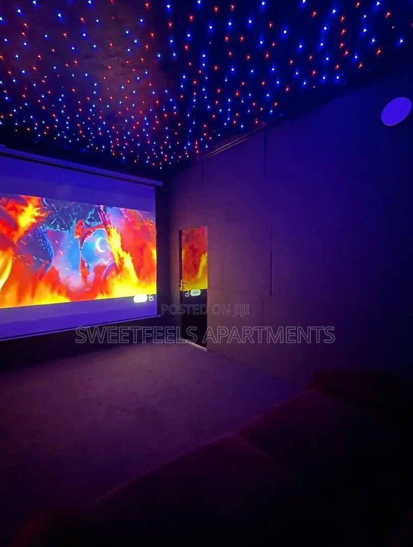 Deluxe 2 Bedroom Apartment With a Private Cinema, and a Bath Lounge in Chevron