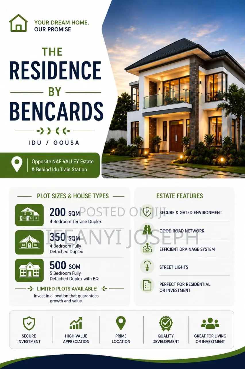 The Residence by Bencards at Idu-Guosa in Idu Industrial