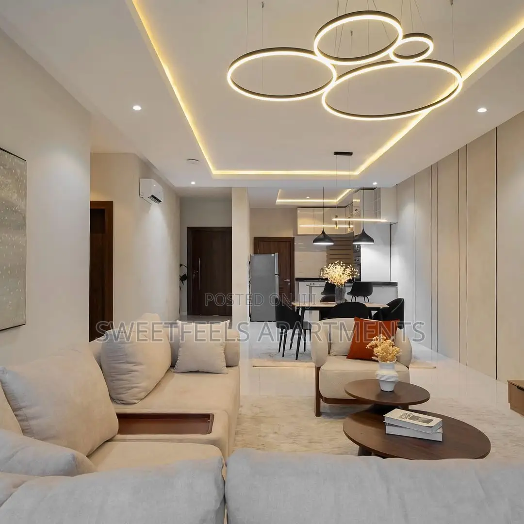Book This Cozy and Beautiful 2 Bedroom Apartment With a Gym in Ikate