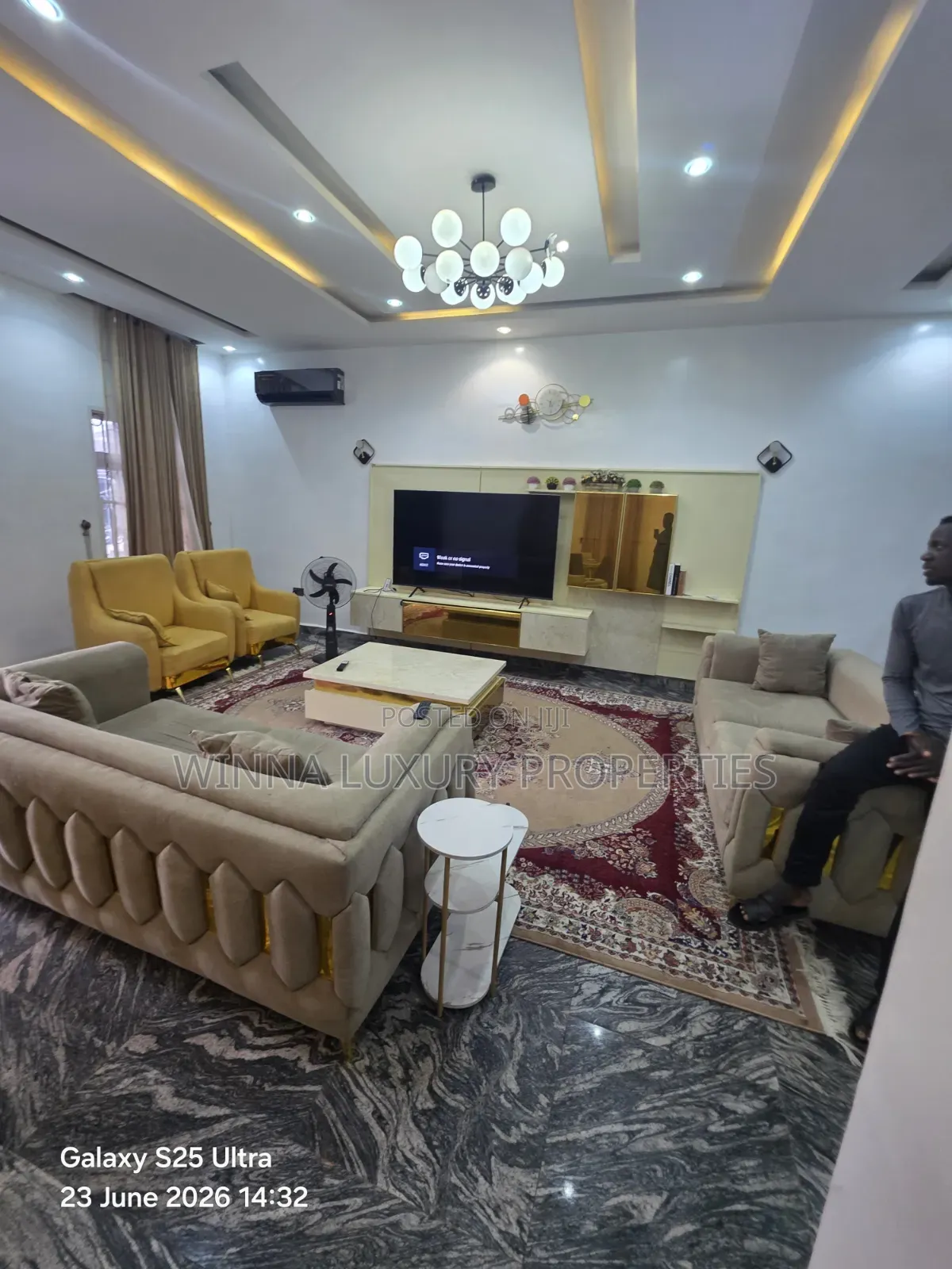 Furnished 4bdrm Townhouse / Terrace in Guzape for rent in Guzape District