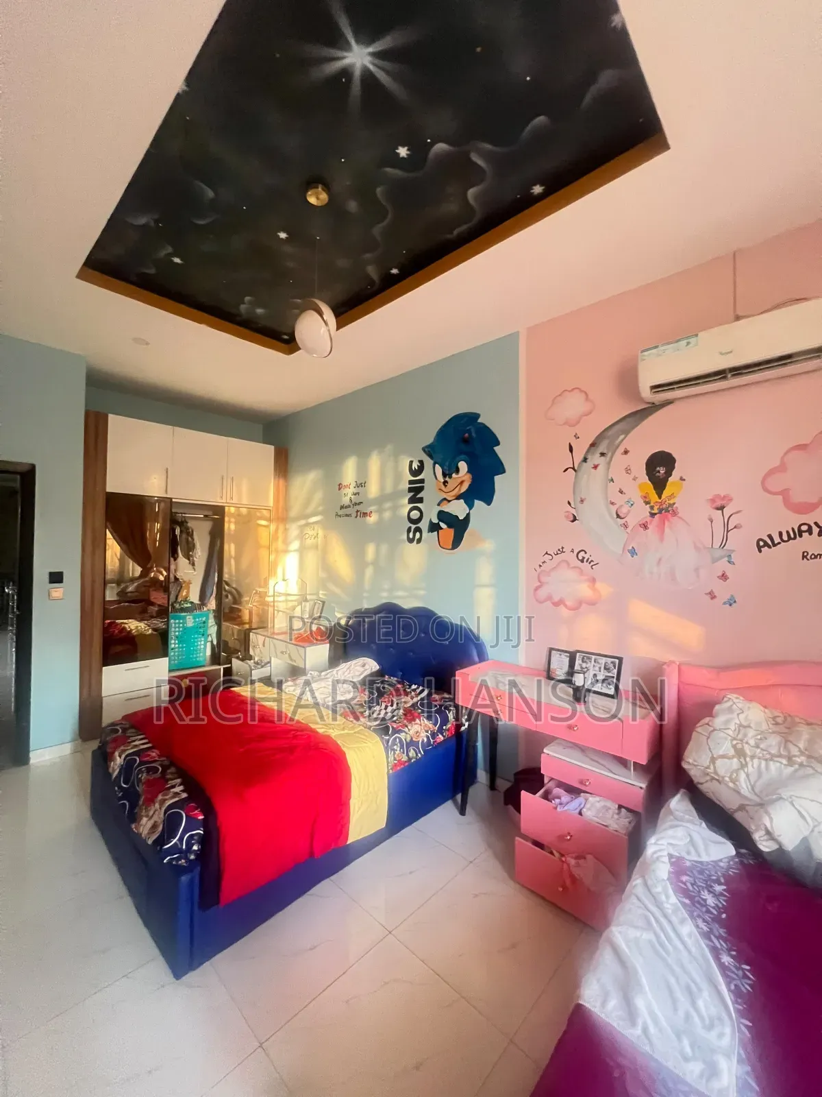Furnished 1bdrm Shared Apartment in Happy Land Estate, Olokonla in Olokonla