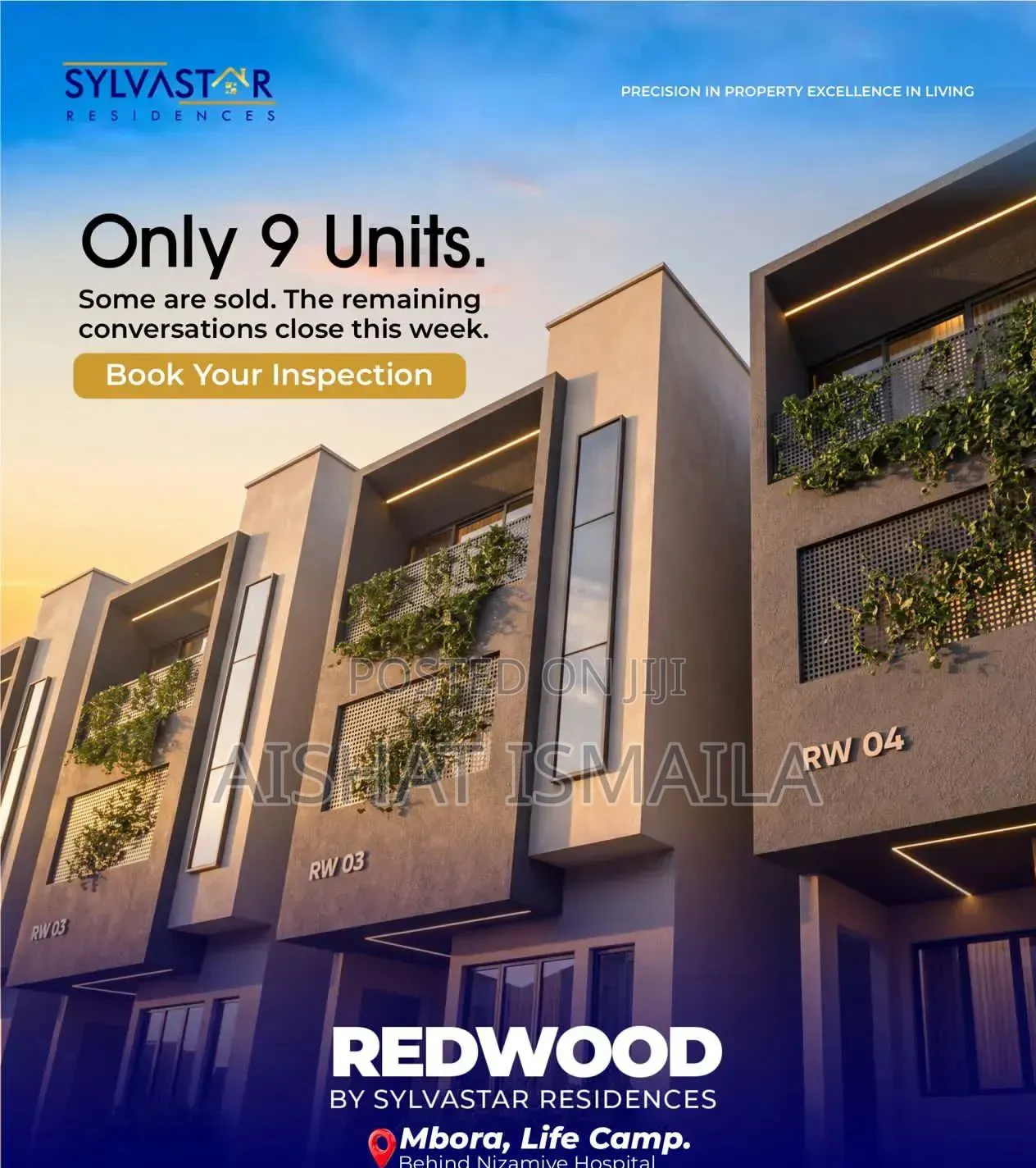Furnished 4bdrm Townhouse/Terrace in Redwood By Sylvastar, Jabi in Jabi