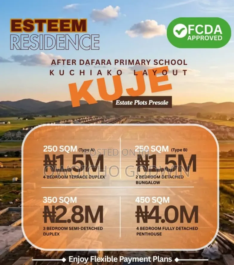 Don't Be The "I Wish I Bought" — 250 Sqm Kuje | ₦1.5m | Presale in Kuje