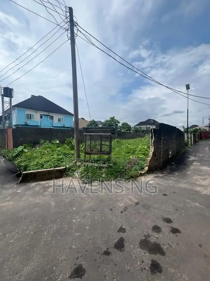 Prime Plot of Land for Sale in Agip Estate, Port Harcourt in Obio-Akpor