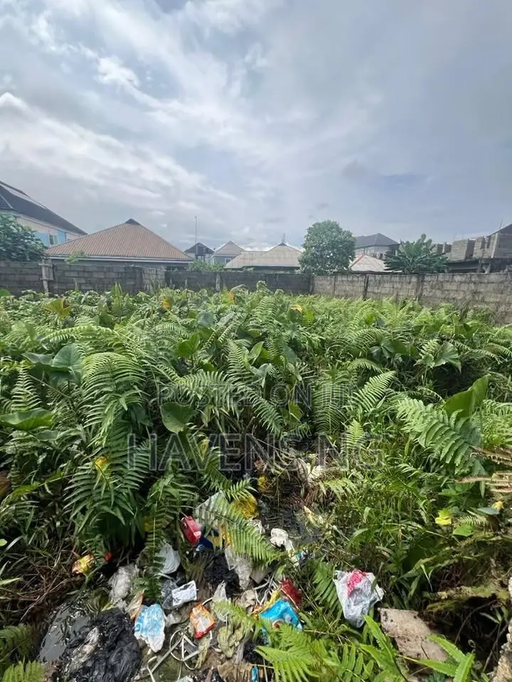 Prime Plot of Land for Sale in Agip Estate, Port Harcourt in Obio-Akpor