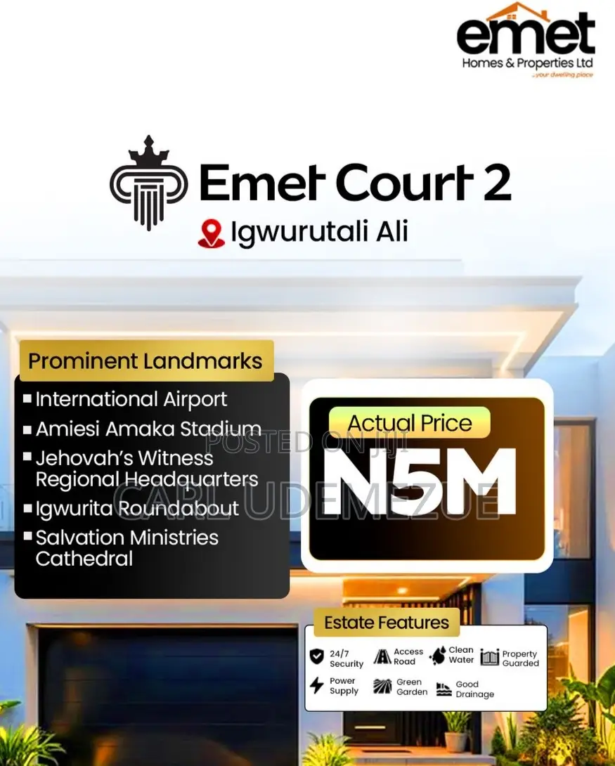 Land Banking Buy and Build in Elelenwo