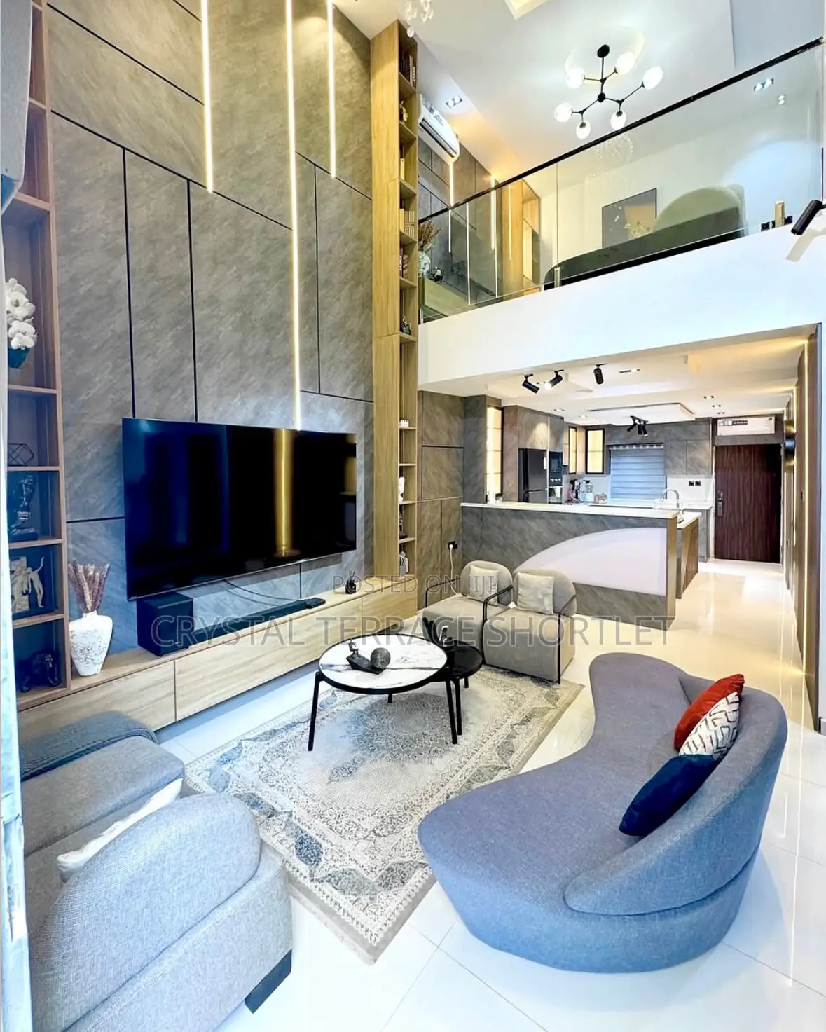 Luxurious 3 Bedroom Duplex With Private Cinemas in Lekki Phase 1