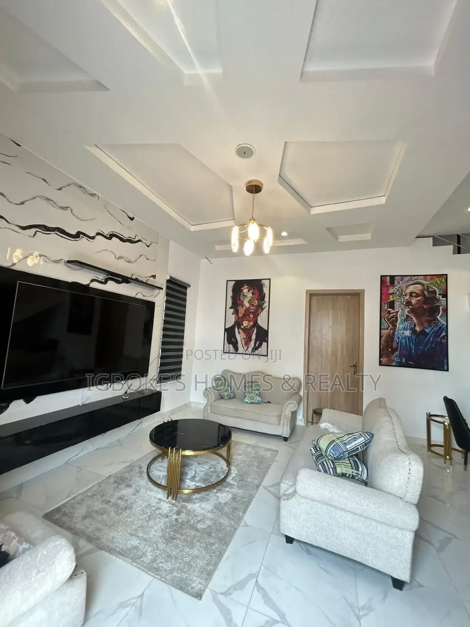 Furnished 3bdrm Duplex in Ikota for rent in Ikota