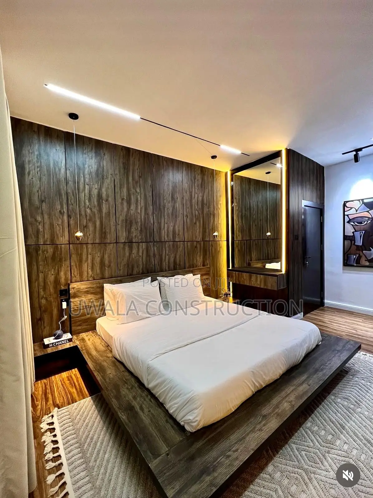 Luxury 1-Bedroom Smart Penthouse With Balcony – Utako, Abuja in Utako