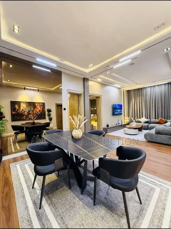 Ultra-Modern 3-Bedroom Smart Terrace Duplex Short-Let – Jahi, Abuja in Jahi