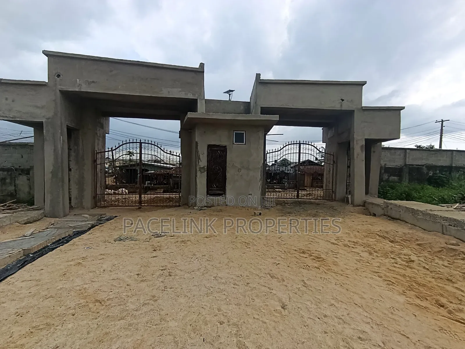 Investments Land in a Gated Estate With Security Personnel Good Road in Shasha