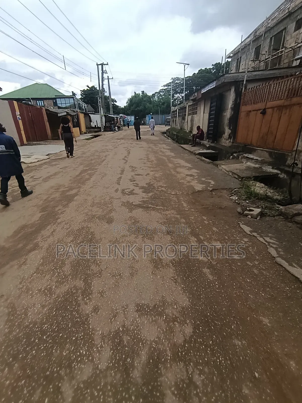 Investments Land in a Gated Estate With Security Personnel Good Road in Shasha