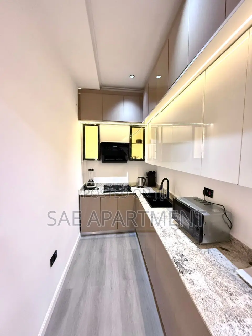 Grey Two Bedroom Apartment, Jahi Abuja in Jahi