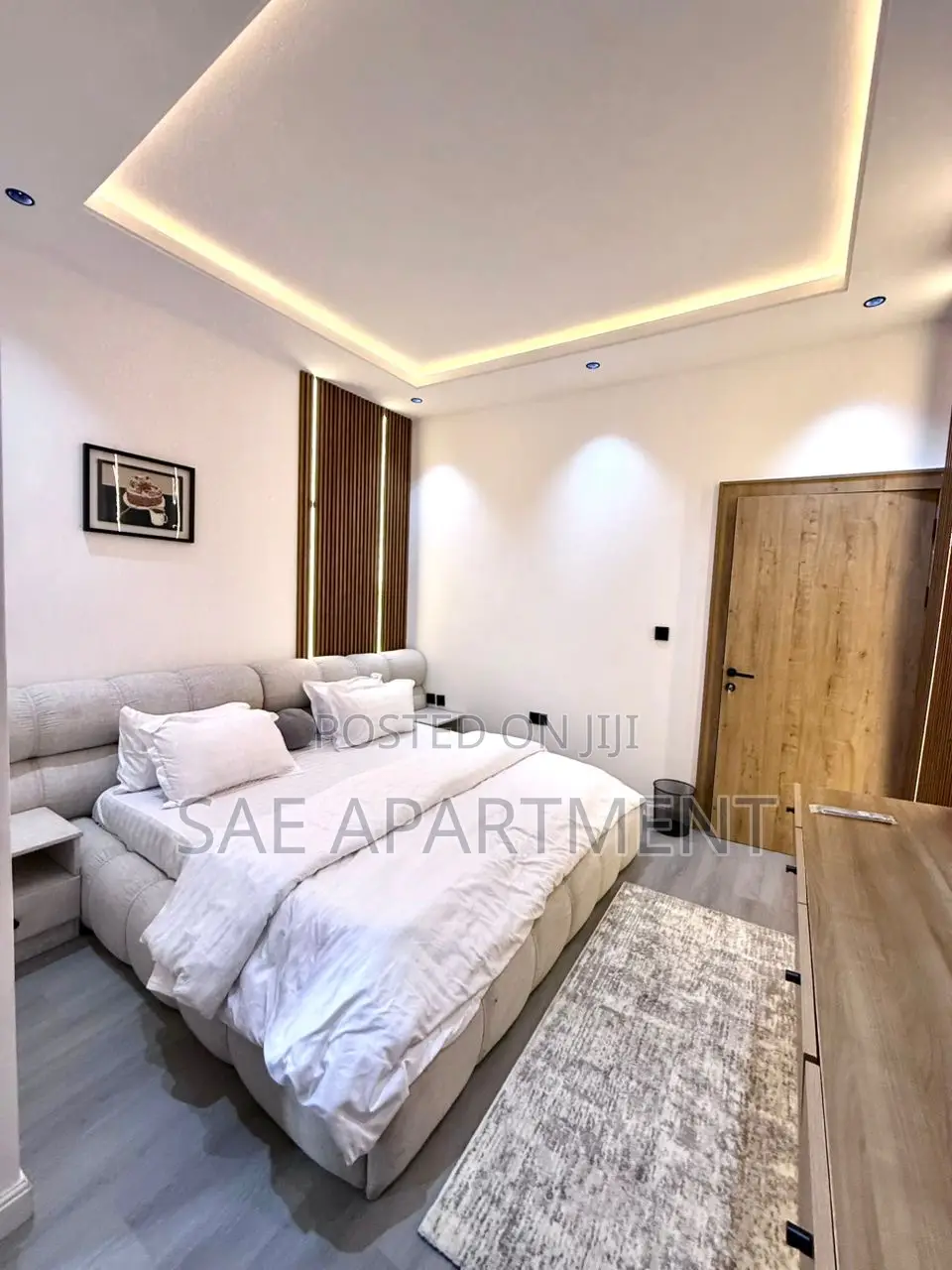 Grey Two Bedroom Apartment, Jahi Abuja in Jahi