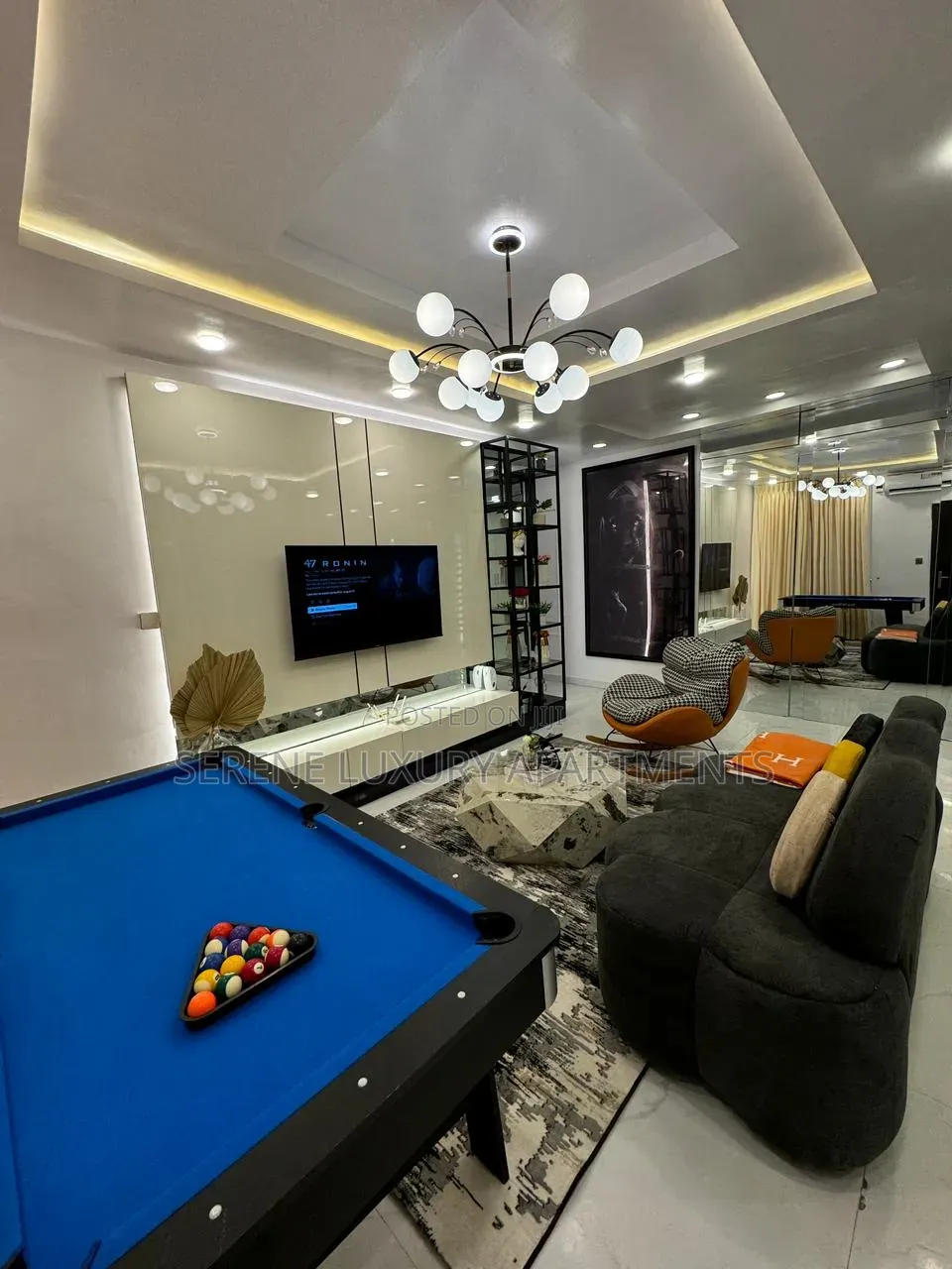 Cozy Two 2bedroom Apartment With Swimming Pool Snooker and Gym in Ikate