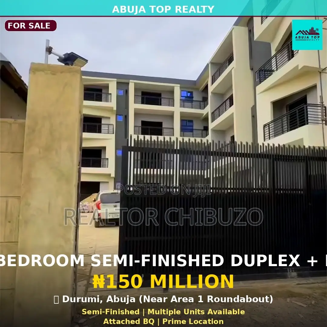 3bdrm Block of Flats in Abuja Top Realty, Durumi for sale in Durumi