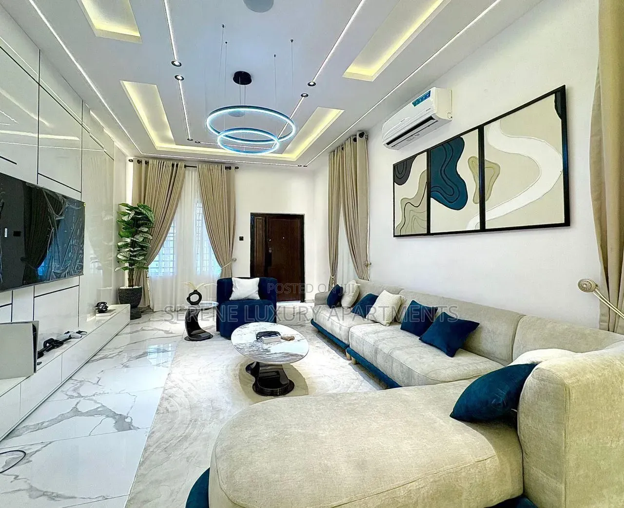Luxury 3bedroom(Self Compound) Duplex With Ps5 Snooker Tennis Table in Lekki Phase 1