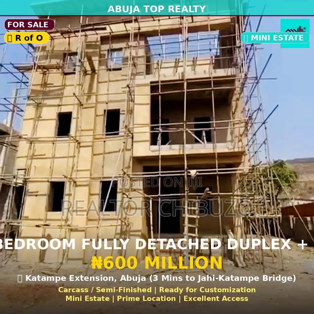 6bdrm Duplex in Abuja Top Realty, Katampe Extension for sale in Katampe Extension