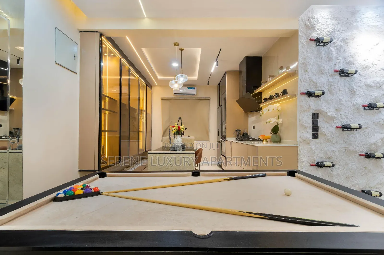 Cozy 2bedroom Apartment With Pool Snooker, Sound Bar, Elevator in Ikate