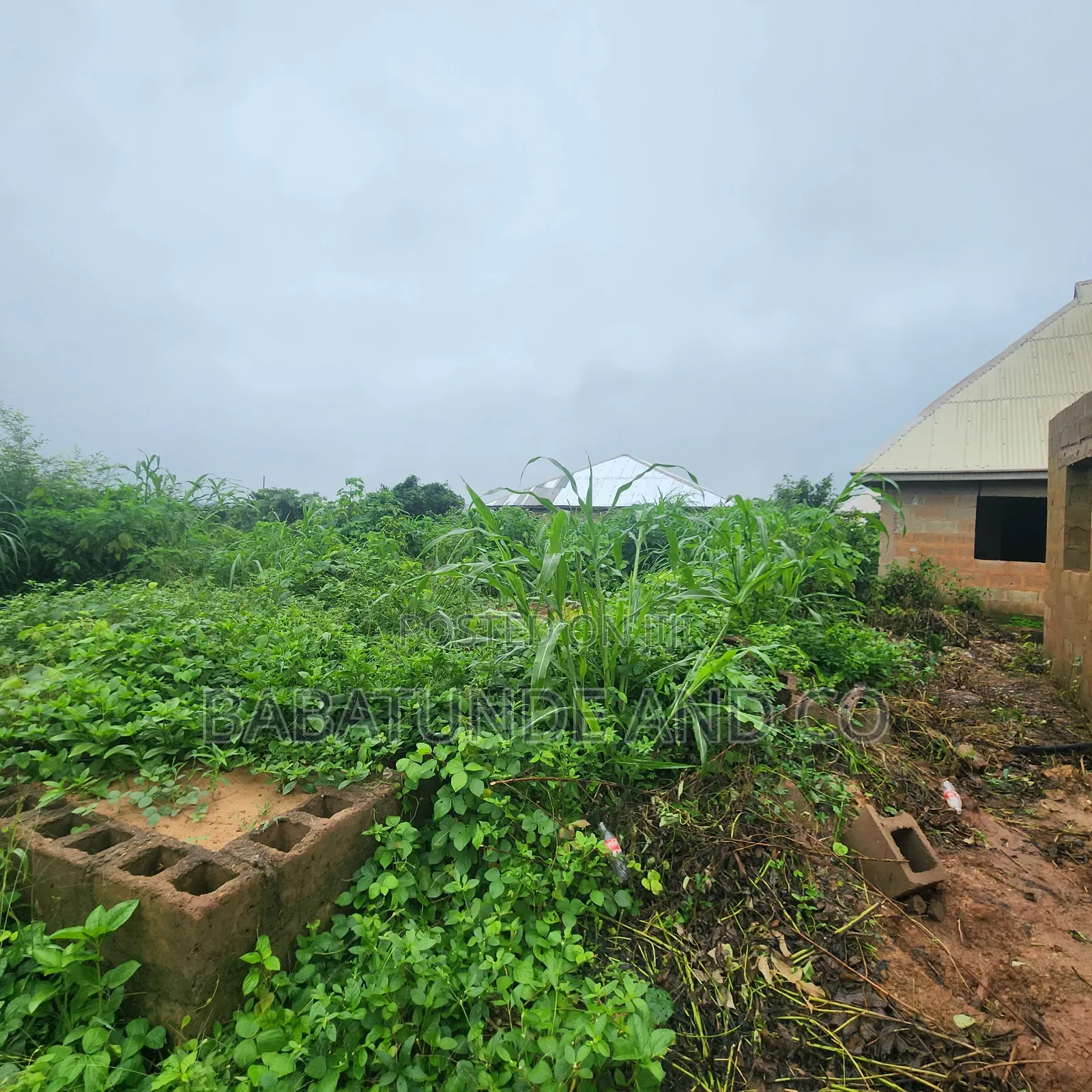 Plot of Land With 3 Bedroom Foundation at Olorisha Oko, Moniya Ibadan in Moniya