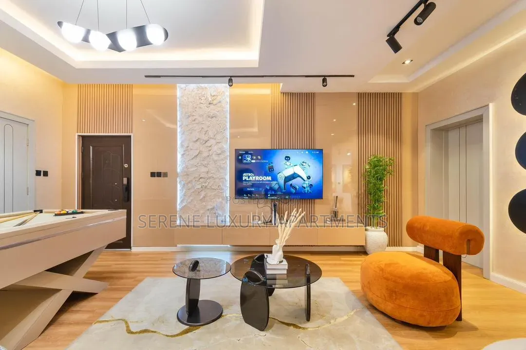 Beautiful Luxury 3bedroom Apartment With Snooker and Ps5 in Lekki Phase 1