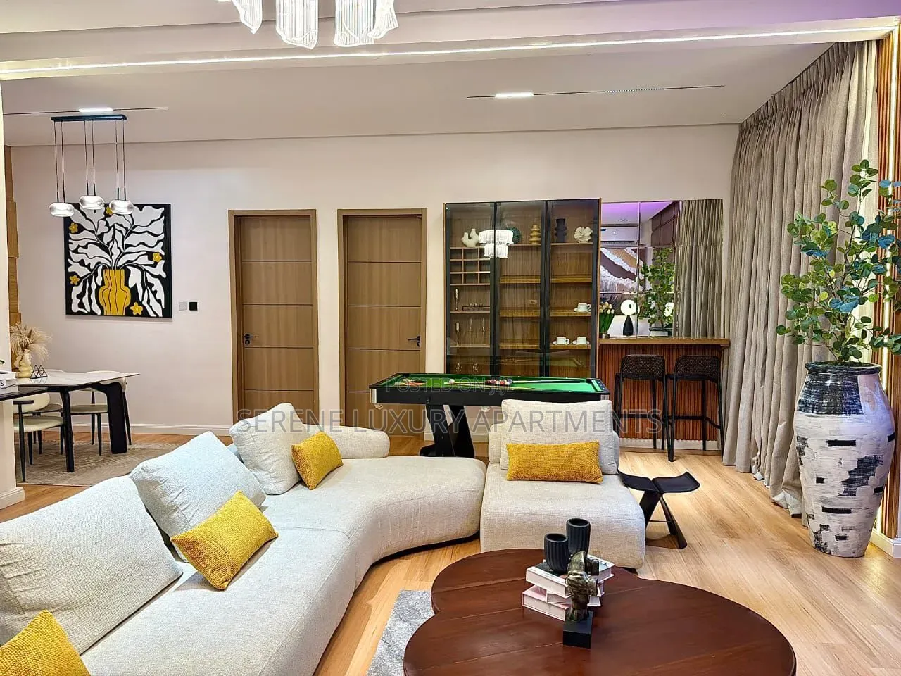 Luxury 2bedroom Apartment With Swimming Pool Snooker Ps5 Gym in Lekki Phase 1