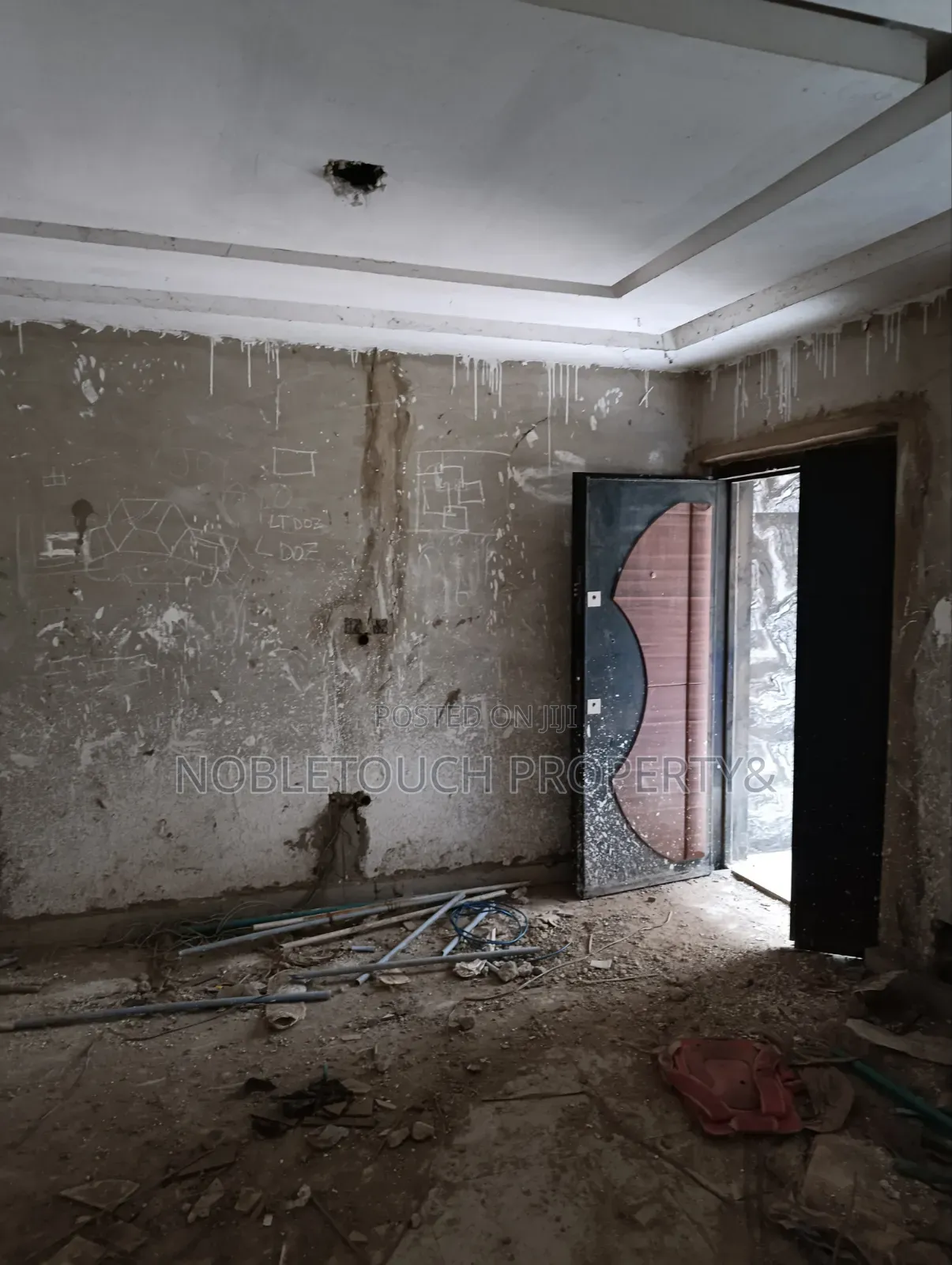 18 Apartments on Tarred Street/Road at Isheri Olofin Lagos in Iseri Olofin