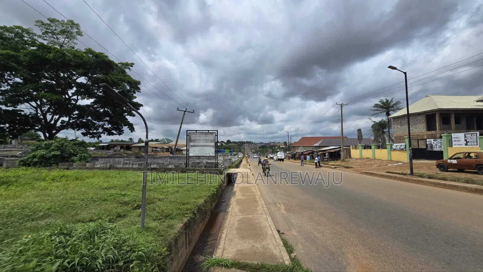 A Full Standard Plot of Land Facing the Main Road at Moniya Ibadan in Moniya