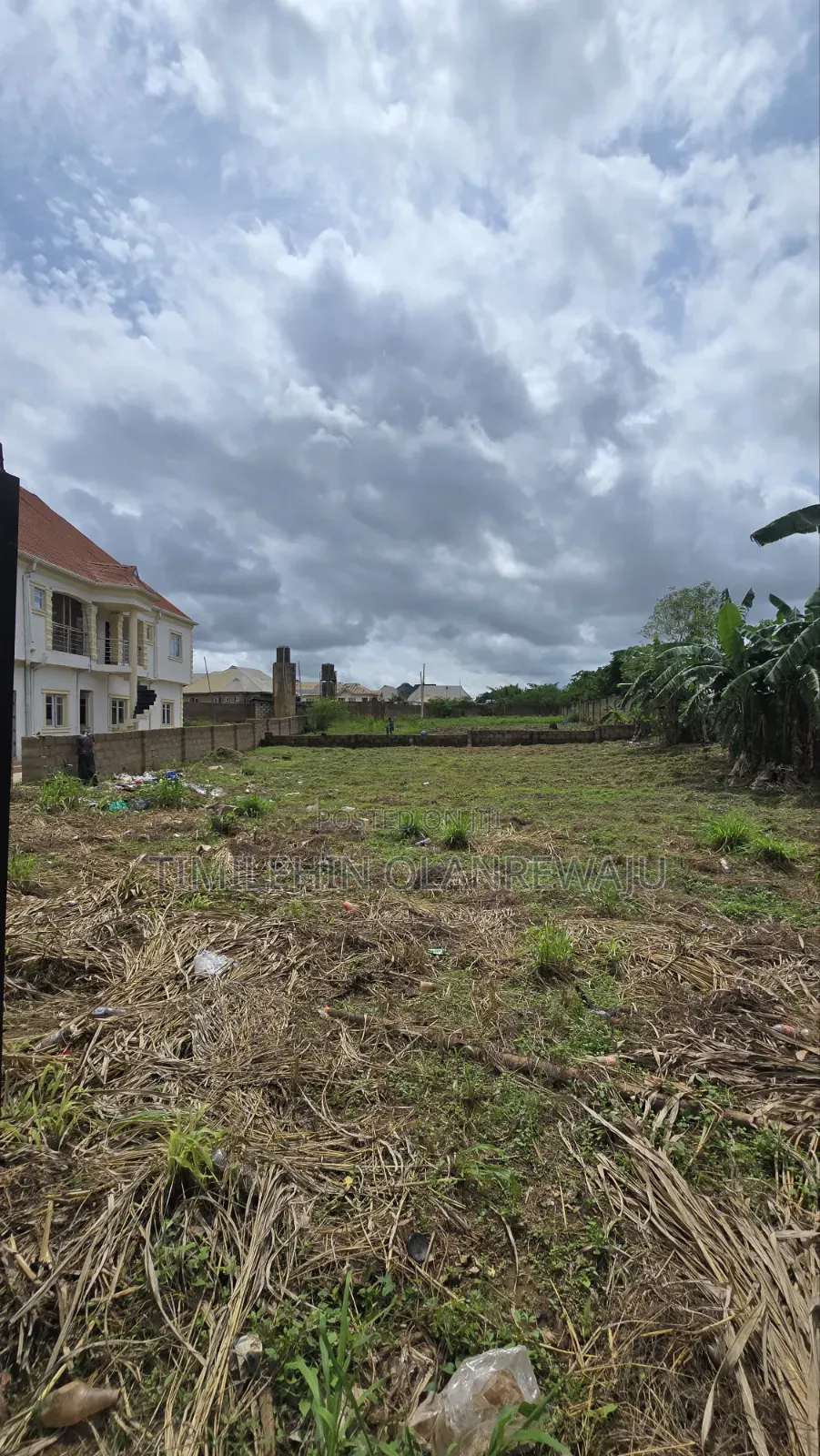A Full Standard Plot of Land Facing the Main Road at Moniya Ibadan in Moniya