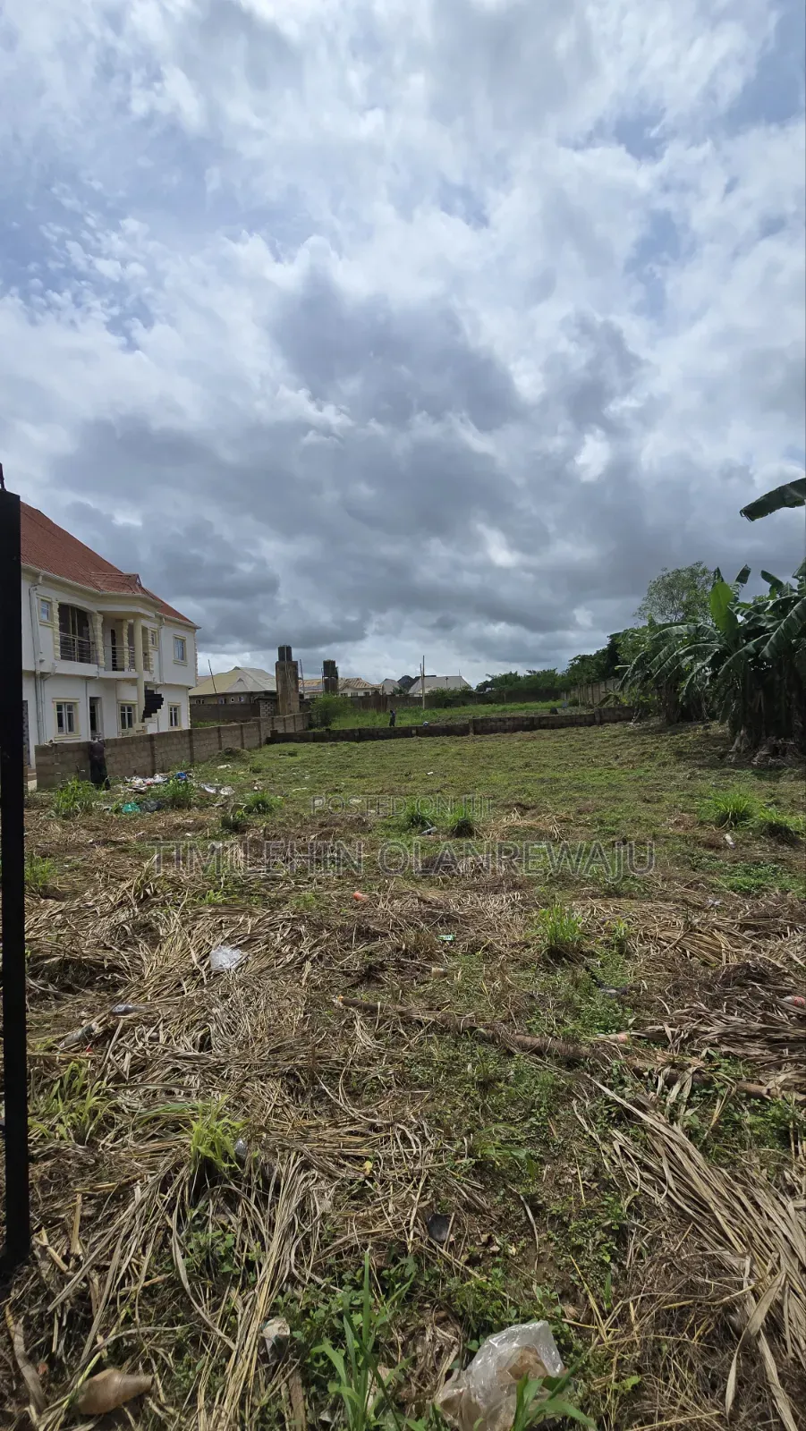 A Full Standard Plot of Land Facing the Main Road at Moniya Ibadan in Moniya