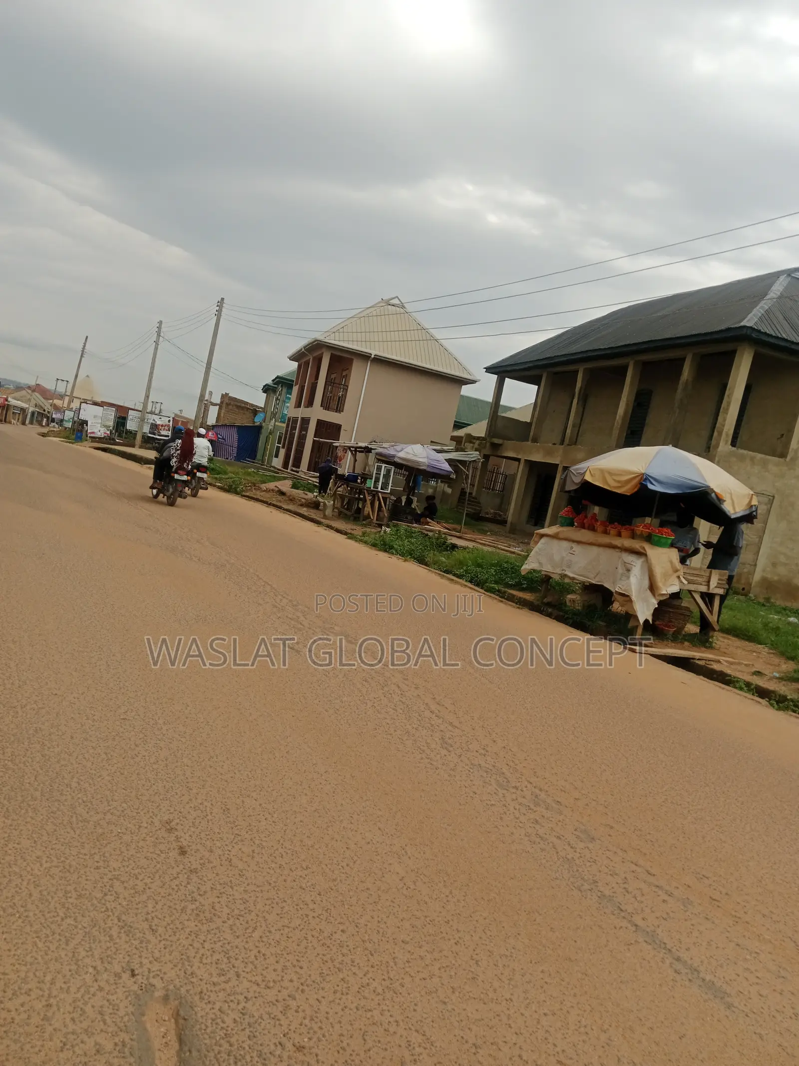 2 Plots of Land Facing Main Road at Ayekale Area Osogbo in Osogbo