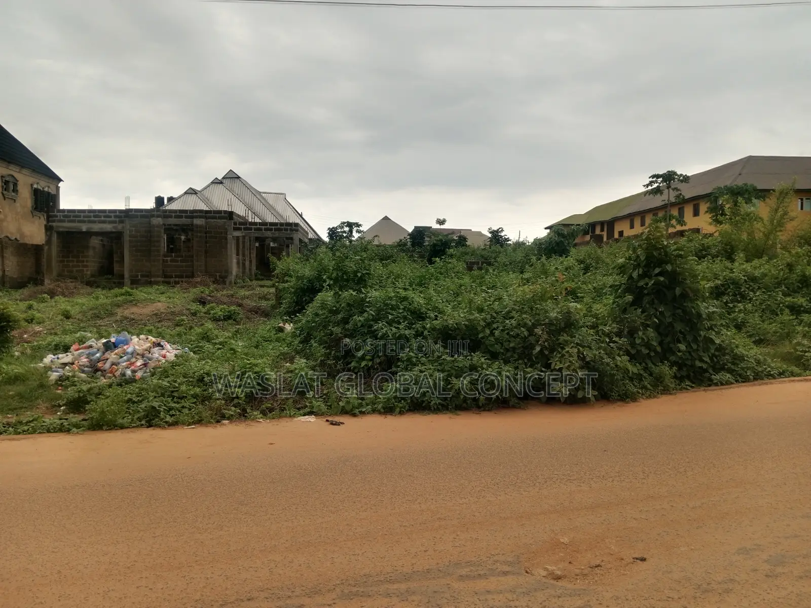 2 Plots of Land Facing Main Road at Ayekale Area Osogbo in Osogbo